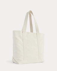 Everlane x Peace & Quiet Canvas Boat Tote | Bone