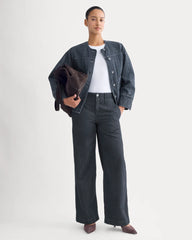 The Mid-Rise Trouser Jean | Tungsten Rinse