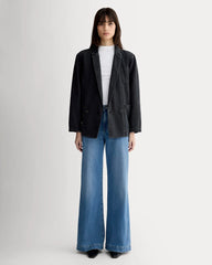 The Denim Chore Blazer | Black