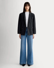 The Denim Chore Blazer | Black