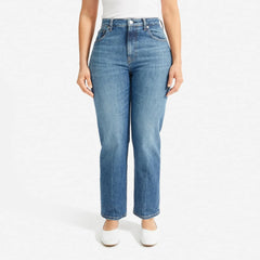 The Super-Straight Jean | Medium Blue Wash | Regular