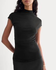 Twist Top in Butterluxe | Black