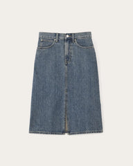 The Mid-Way Skirt | Mid Blue