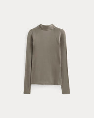 Tie-Neck Top in Butterluxe | Taupe