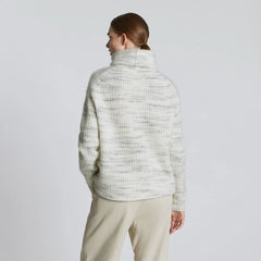 The Alpaca Oversized Turtleneck | Light Grey Heather