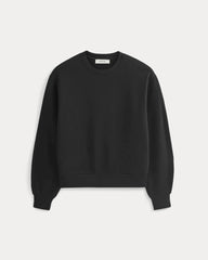 Lightweight Terry Blouson Crew | Black