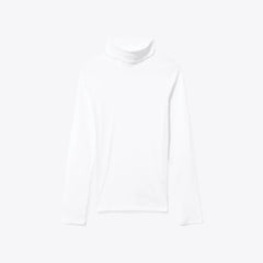 The Organic Cotton Turtleneck | White