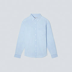 The Relaxed Organic Chambray Shirt | Icy Blue