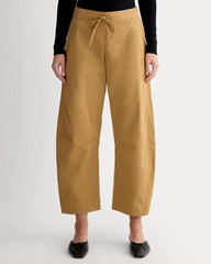 The Easy Barrel Pant | Oak Brown