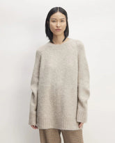 The SuperFuzz Alpaca Crew | Light Oat