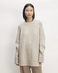 The SuperFuzz Alpaca Crew | Light Oat