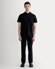 The Linen Trouser | Black