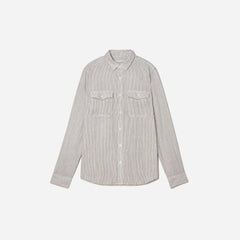 The Long-Sleeve Summer Shirt | Black / White