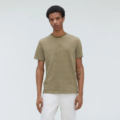 The Organic Cotton Crew | Olive / Canvas