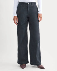 The Mid-Rise Trouser Jean | Tungsten Rinse