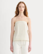 The Seersucker Tube Top | Bone