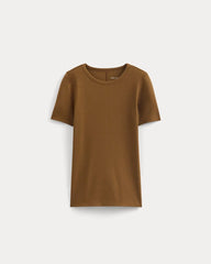 The Luxe Rib Crew | Toffee
