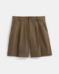 Tailored A-Line Short | Beech