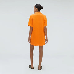 The Linen Workwear Dress | Turmeric