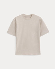 Archive Relaxed-Fit Cotton Crew | Heathered Oatmeal