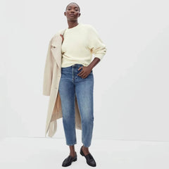 The Texture Cotton Crew | Canvas Tan