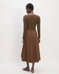 The Long-Sleeve Riviera Dress | Cocoa
