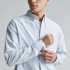 The Classic Oxford Shirt | White / Blue | Tall