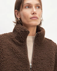 The ReNew Fleece Full Zip | Earth Brown