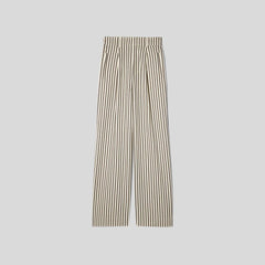 The Draper Pleated Pant in Buttersmooth | Ombre Stripe | 30" Inseam