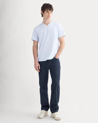The Essential Organic V-Neck Tee | Skywriting
