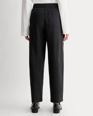 The Off-Duty Barrel Pant | Black