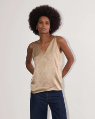 The Satin Tank | Champagne
