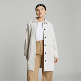The Corduroy Long Shirt Jacket | Sandstone