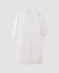 The Gauze Caftan Dress | White