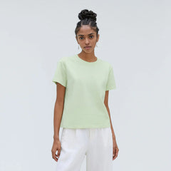 The Box-Cut Tee in Essential Cotton | Seafoam Green | No Pocket
