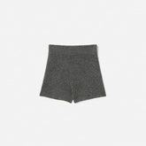 The Cozy-Stretch Short | Heathered Charcoal