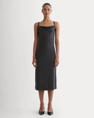 The Tank Midi Dress in Butterknit | Black