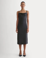The Tank Midi Dress in Butterknit | Black