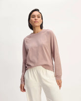 The Off-Duty Long-Sleeve Tee | Dusty Rose