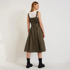 The Organic Cotton Herringbone Dress | Beech