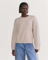 The Cocoon Crew in Plush Cotton | Heather Mushroom
