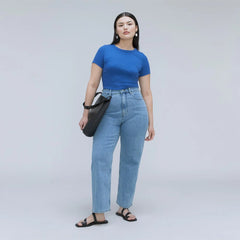 The Way-High® Hourglass Jean | Light Indigo | 27 1/2" Inseam