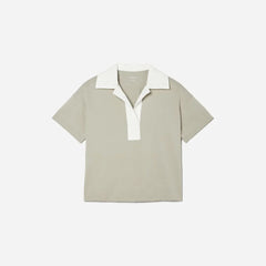 The Retro Jersey Polo | Smoke / Bone