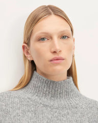 The Cloud Oversized Turtleneck | Heather Grey