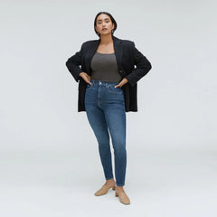 The Way-High® Hourglass Skinny Jean | Authentic Blue | 28.75" Inseam