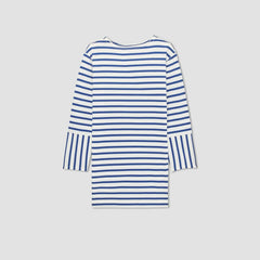 The Mariner Dress | Canvas Tan / Mazarine Blue