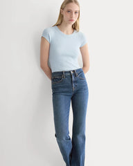 The Cozy Rib Tee | Skywriting