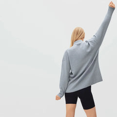 The Cozy-Stretch Pullover | Smoke