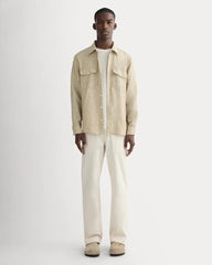 The Linen Utility Shirt | Cornstalk Chambray
