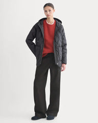 ReNew Quilted Hooded Liner | Black